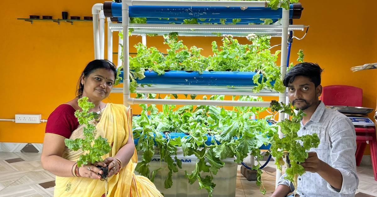 Sujata Agarwal, a gardener from Jharsuguda, Odisha, runs a successful microgreens business
