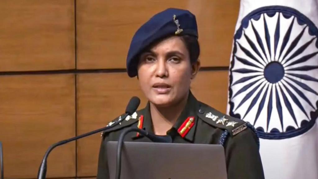 Colonel Sofiya Qureshi Operation Sindoor