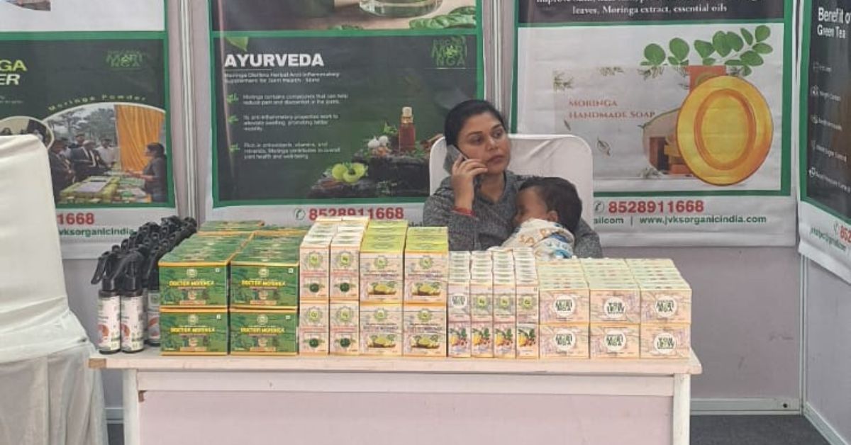 Kamini’s company offers 22 different items, from soaps and green teas to cookies, capsules, oils, and face serums.