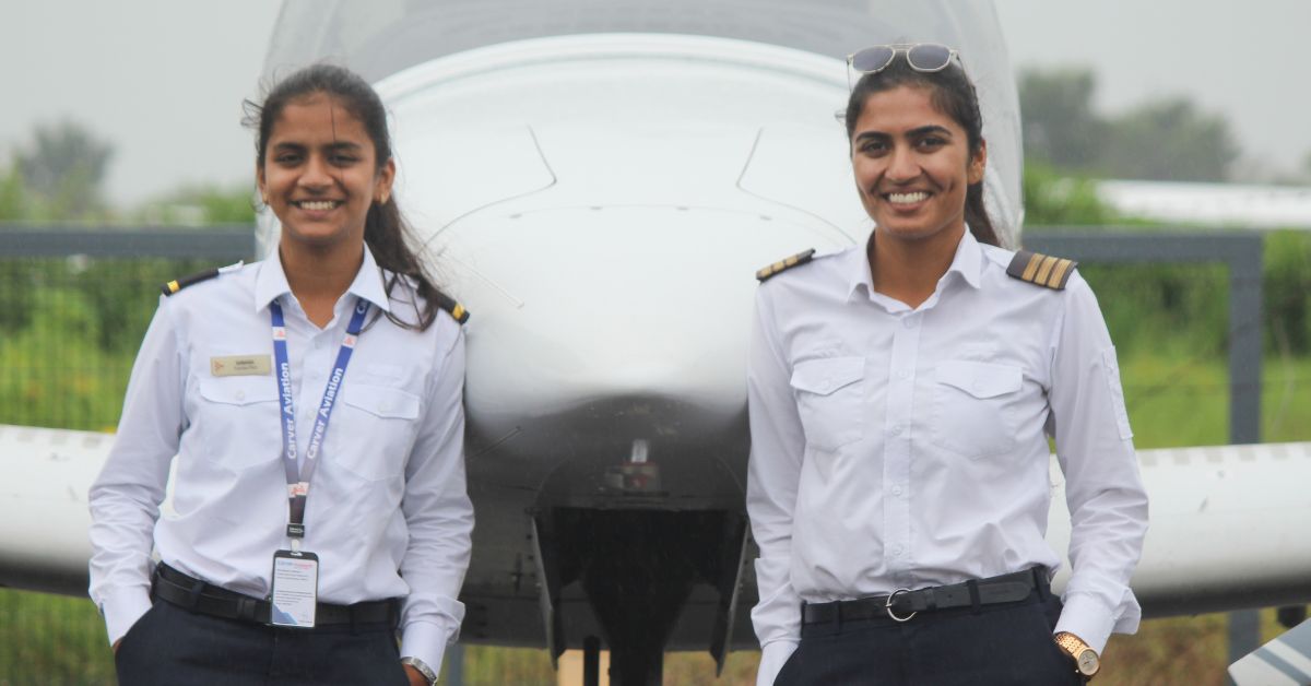 Samaira along with her instructor
