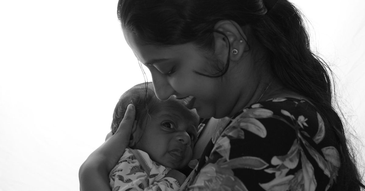 Anu with her child