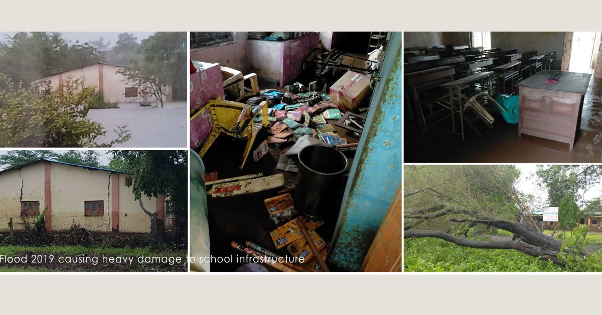 images of the damage done by floods