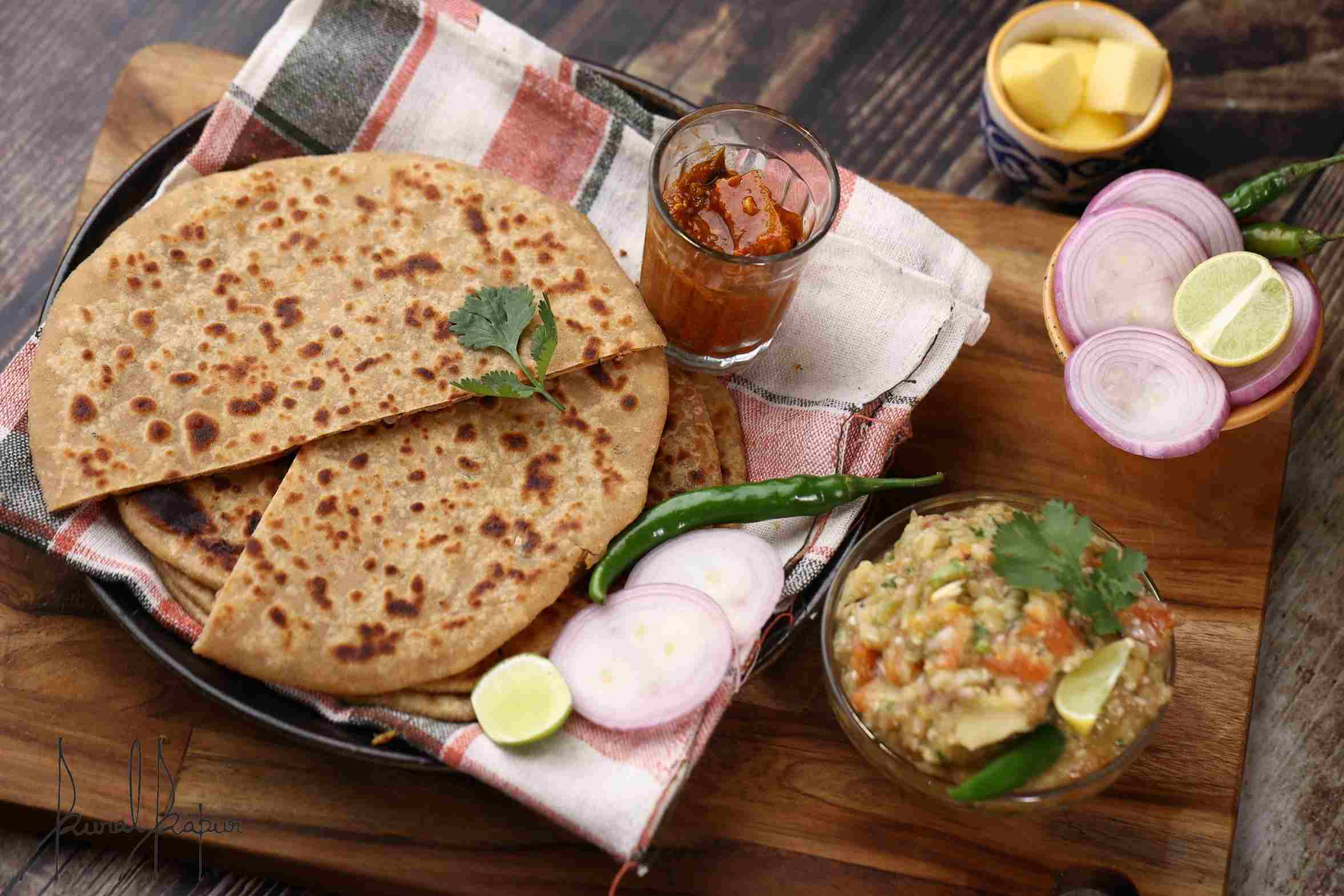 Sattu Paratha is packed with protein and cooling properties, and is perfect for the summer season