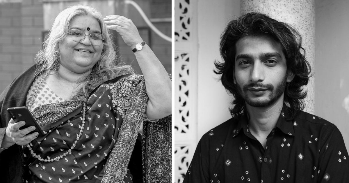 Madhavi Kuckreja, Trustee - Sanatkada Trust and Tasveer Hasan, Creative Director- Lucknow Bioscope & Sanatkada Lucknow Festival