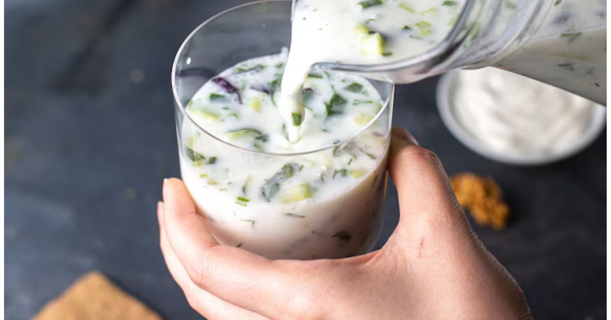 Chaas is a traditional buttermilk that is popular throughout the country. 