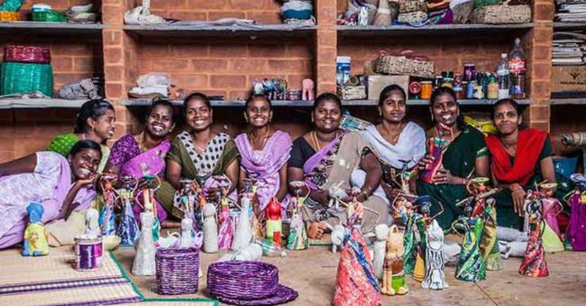 WELLPaper upskills local women from surrounding villages and teaches them to make products with the papier mache technique. 