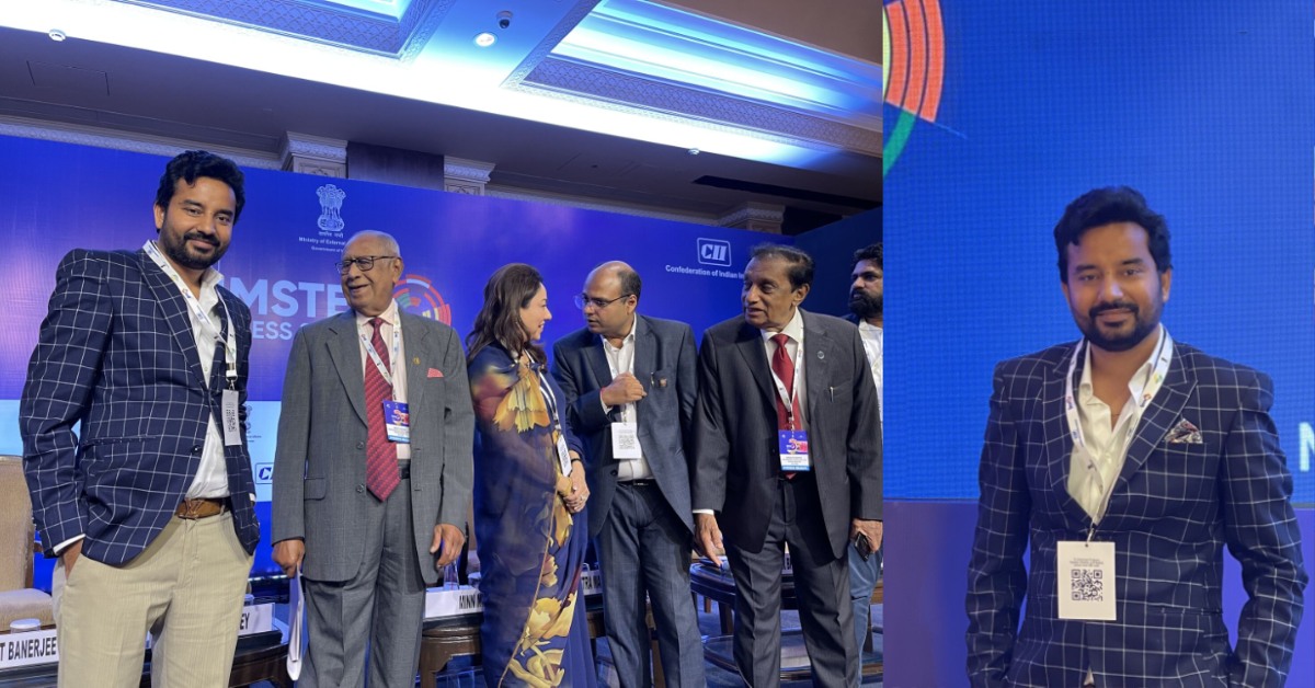 At the BIMSTEC Business Summit 2024 in New Delhi, Dr. Ashish Sharma engaged with delegates from Sri Lanka and other member nations, exploring opportunities for regional cooperation and development.