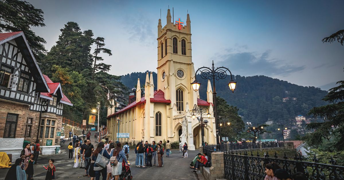 Once the summer capital of British India, Shimla remains the terminus of the narrow-gauge Kalka-Shimla Railway.