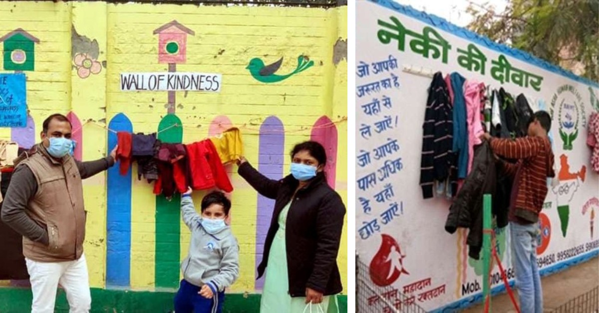 How India’s Walls of Kindness Are Turning Public Spaces into Places of Giving