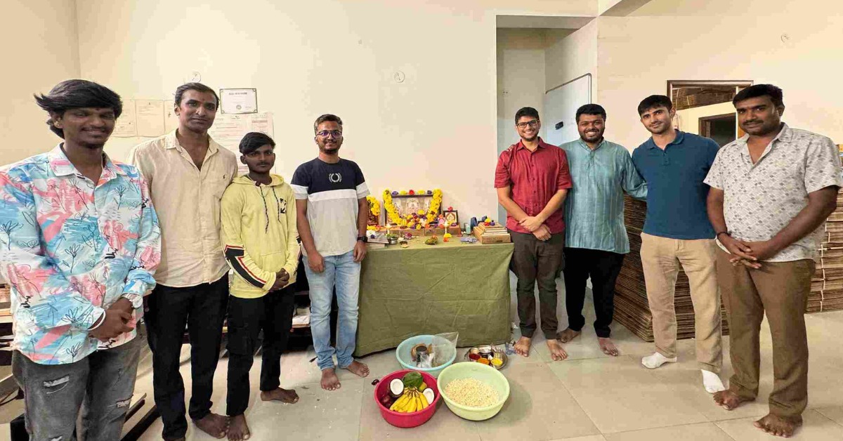 The Rescript team comprises nine people who look after the manufacturing of the stationery items