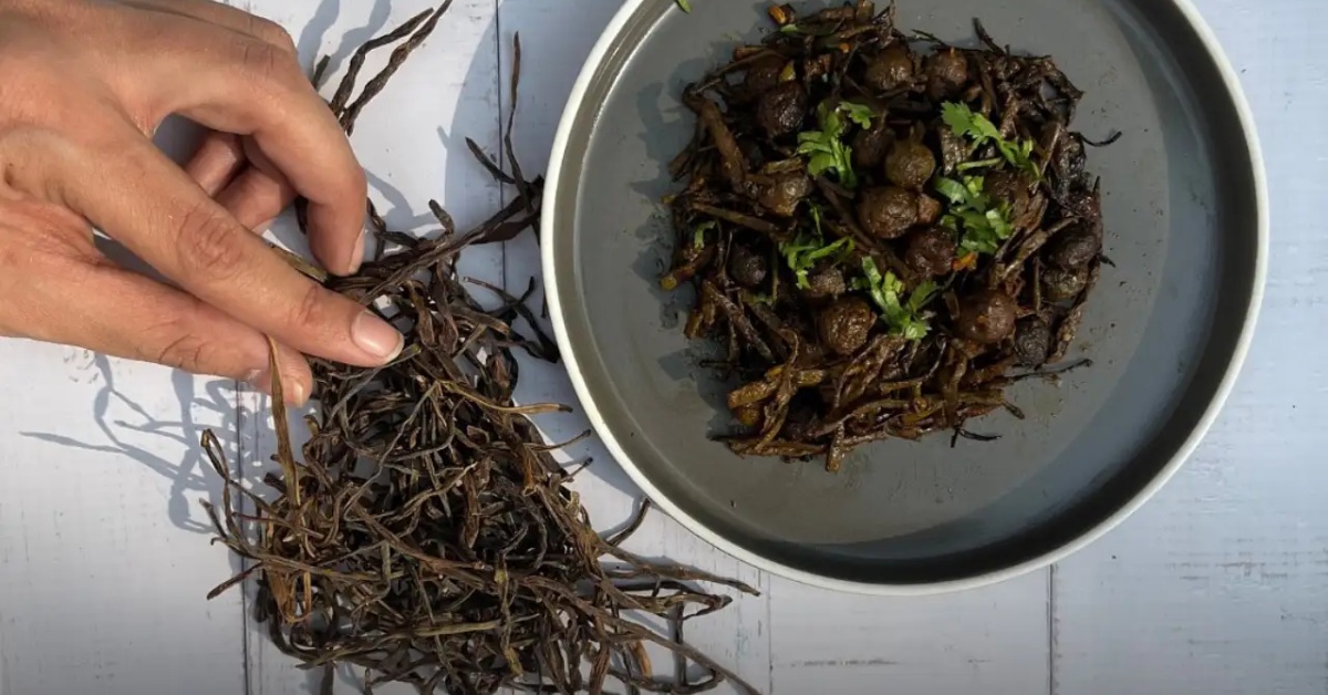 A bowl of Ker Sangri - Sangri was recently awarded the GI tag
