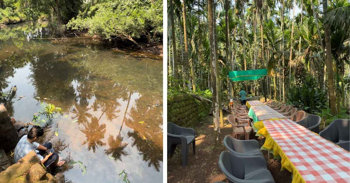 The Soul Travelling excursion to Curdi includes a dip in the river and a traditional Goan lunch 