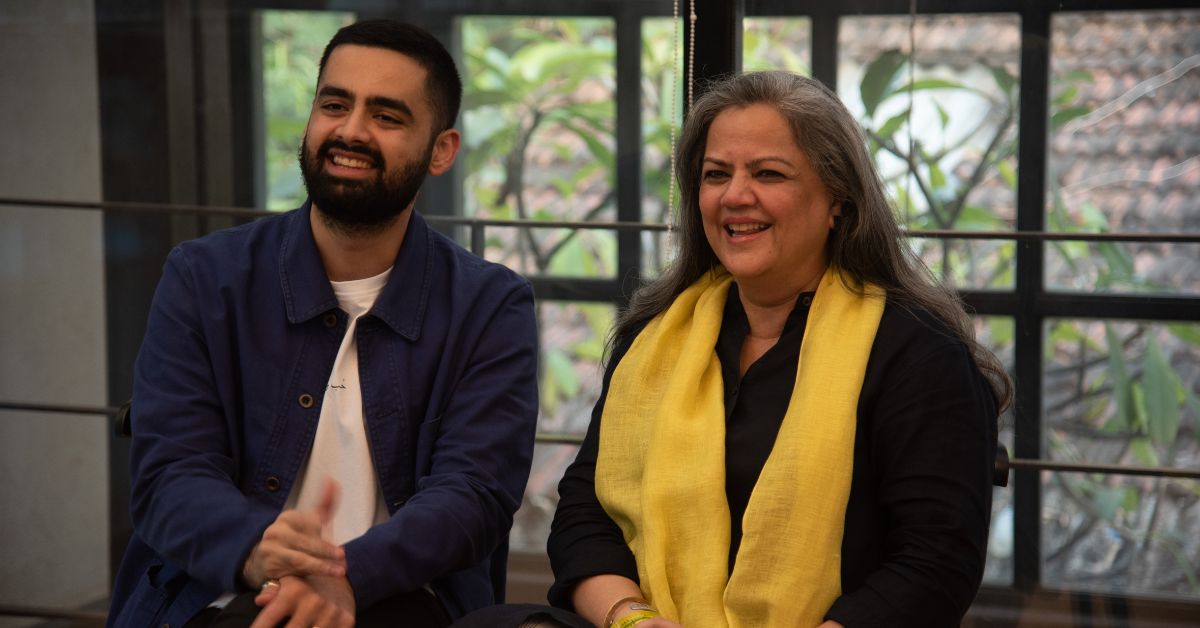 Mumbai-based architect and filmmaker Anuradha Parikh (R) transformed the once humble warehouse in Mumbai’s Shakti Mills into its current identity as a ‘home for experimental and independent arts’