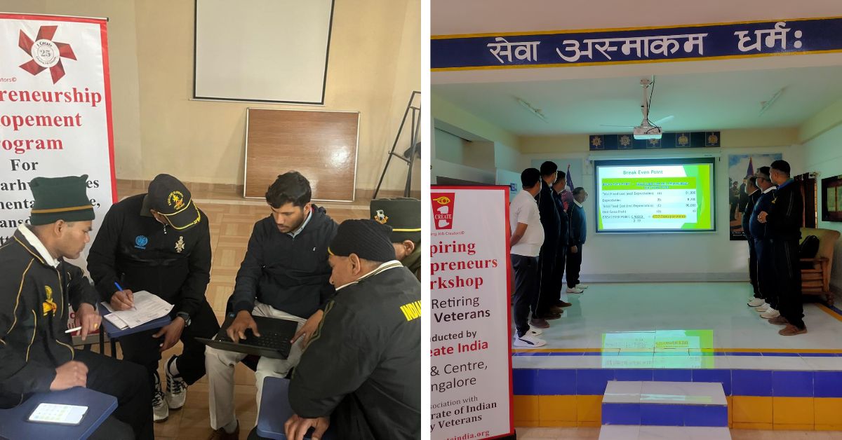 I Create India’s team is in a constant feedback loop with the veterans even after they return to their homes