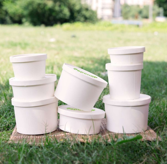The paper containers undergo rigorous quality checks before they are sent out to customers
