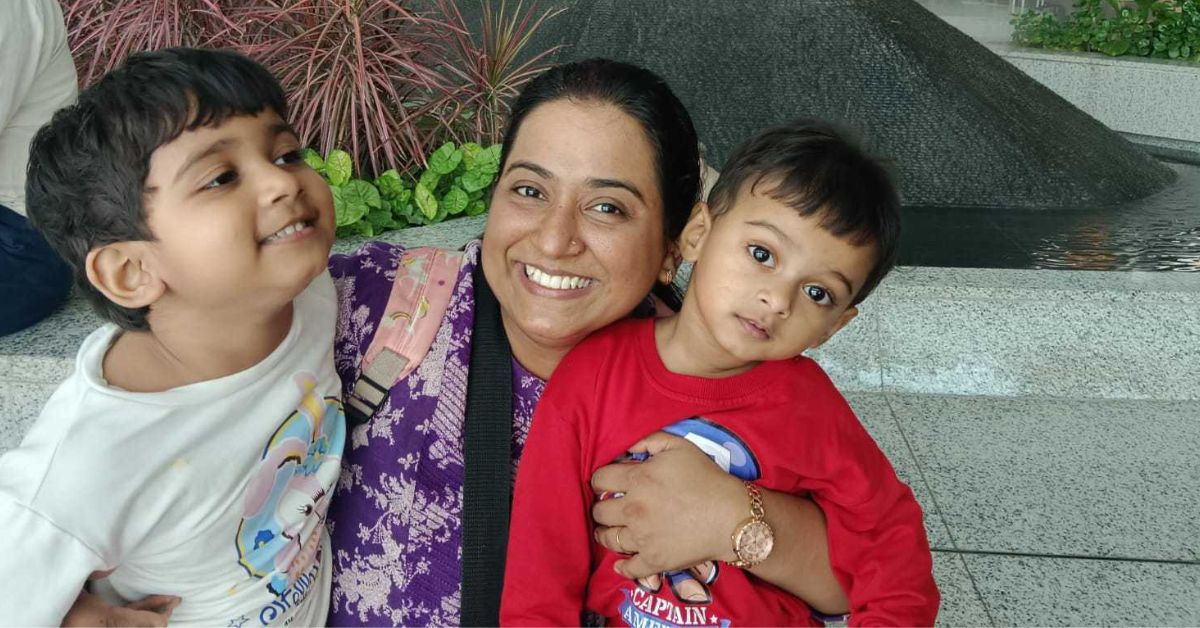 Aanchal Bajpai has learnt that motherhood means forging a trail of example for your children to follow 
