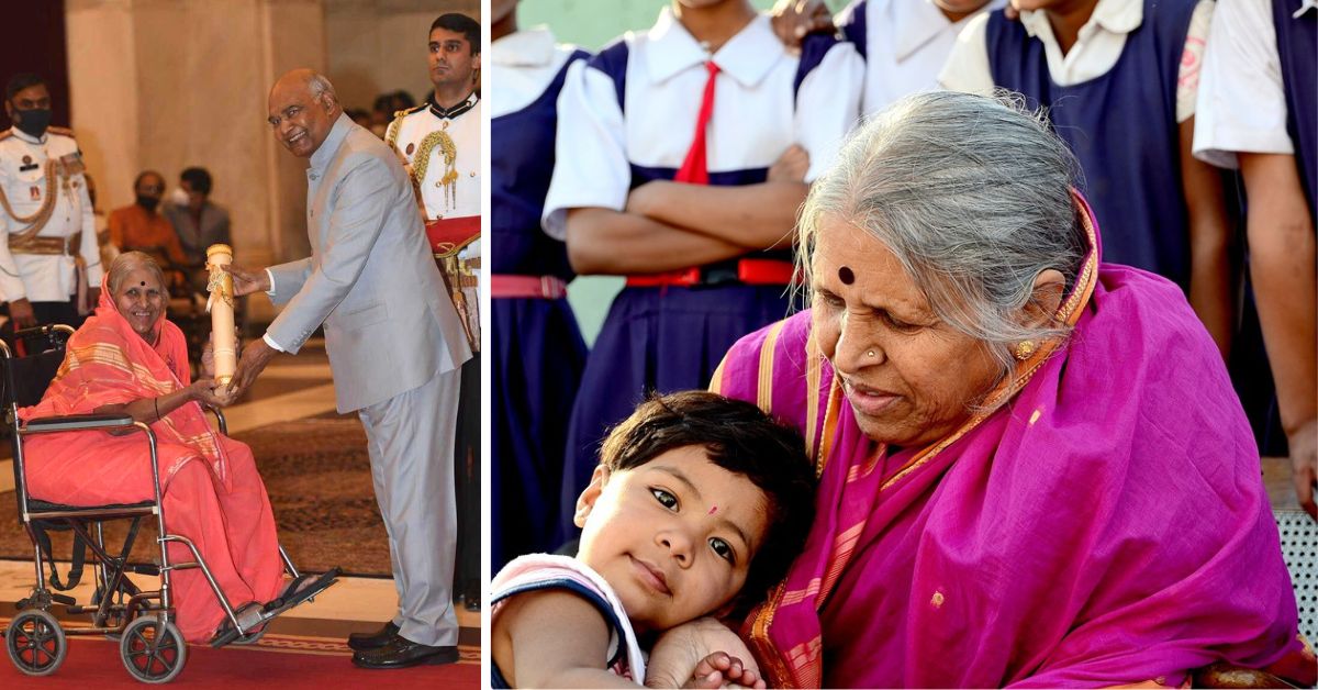 Sindhutai Sapakal was awarded the Padma Shri in 2021 