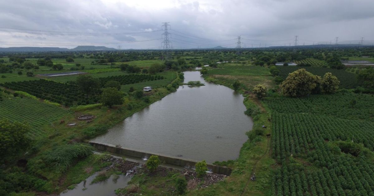 The project undertaken by Nabhangan Foundation to conserve water across a 4 km stream in Jairam Naik Tanda village in Gevrai Tehsil of Beed district, Maharashtra, had an outsized impact