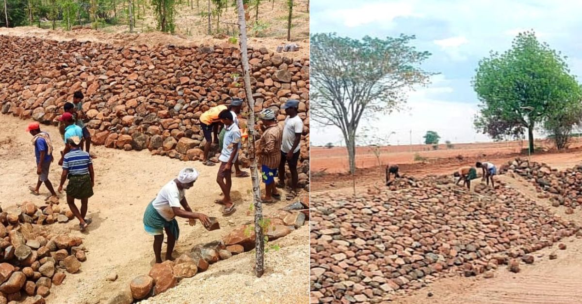 Vineet and Rupak roped in Vadde community, local stone workers who played an essential role in water conservation efforts.