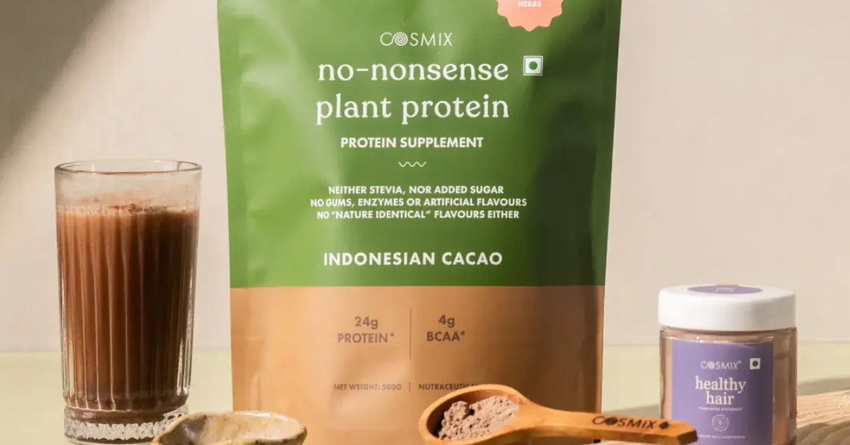 Cosmix uses real ingredients such as vanilla beans and cocoa powder to make the products