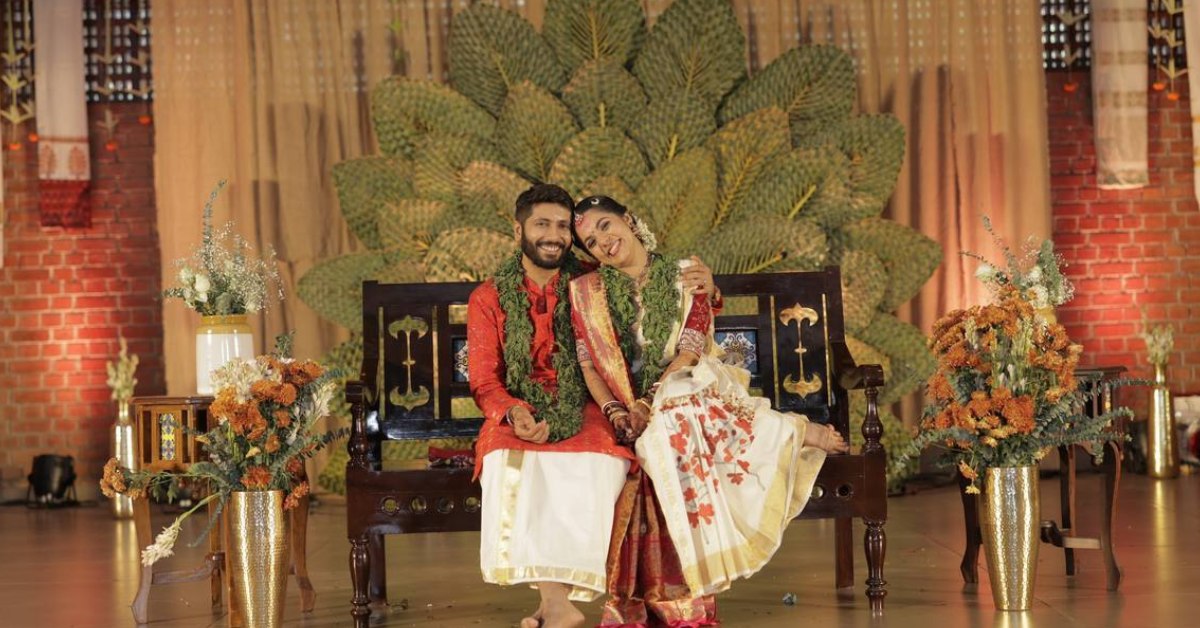 For the decor, the couple used locally sourced materials and avoided any kind of plastic