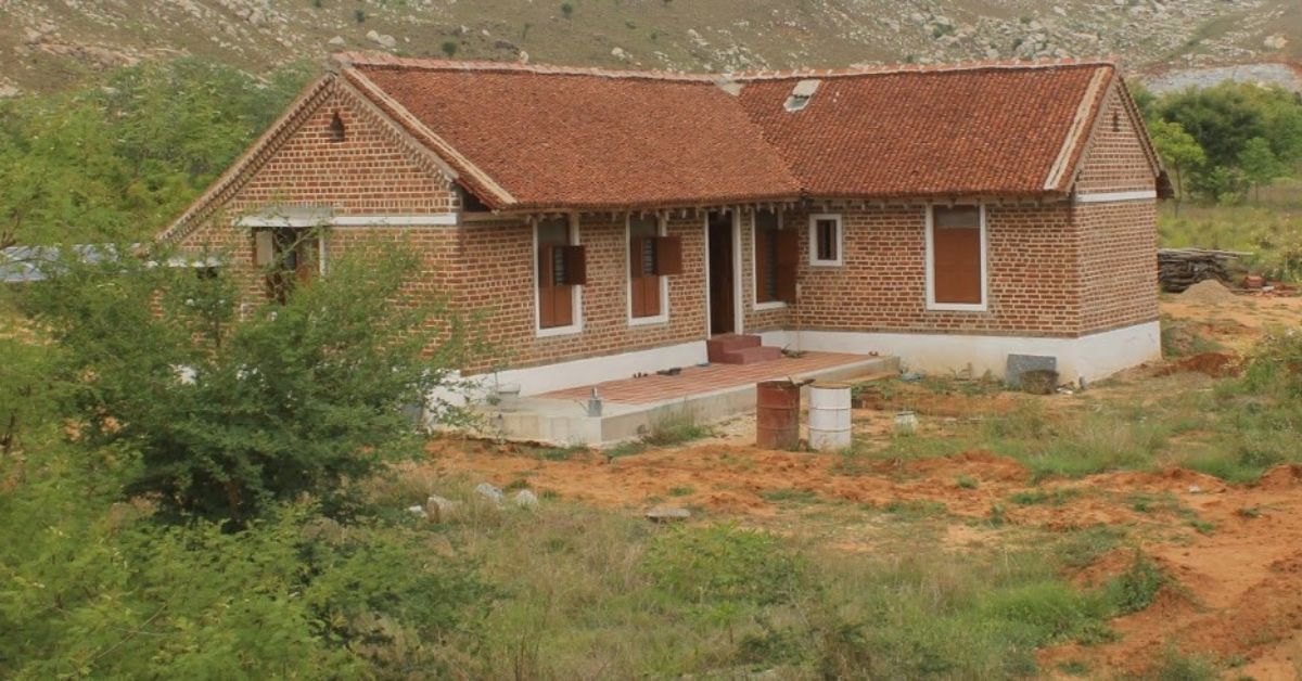 exterior of a sustainable home