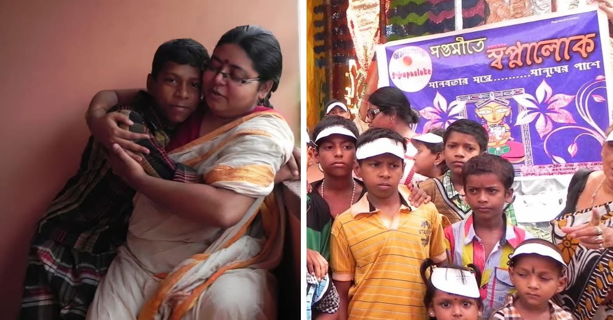 Jeniya's (L) Swapnaloke has been working to uplift the lives of the underprivileged across Kolkata and neighboring areas for 11 years