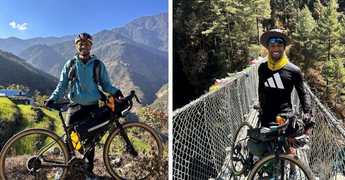 Rocky terrains, jungles, tedious treks: The journey to Everest base camp was not an easy one.