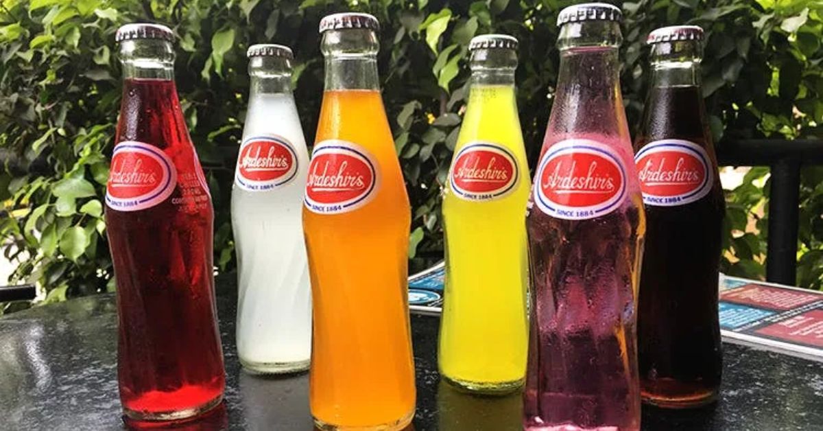 Ardeshir's in Pune has some bestseller drinks like orangeade, lemonade, raspberry and ice cream soda and teekha (spicy) ginger