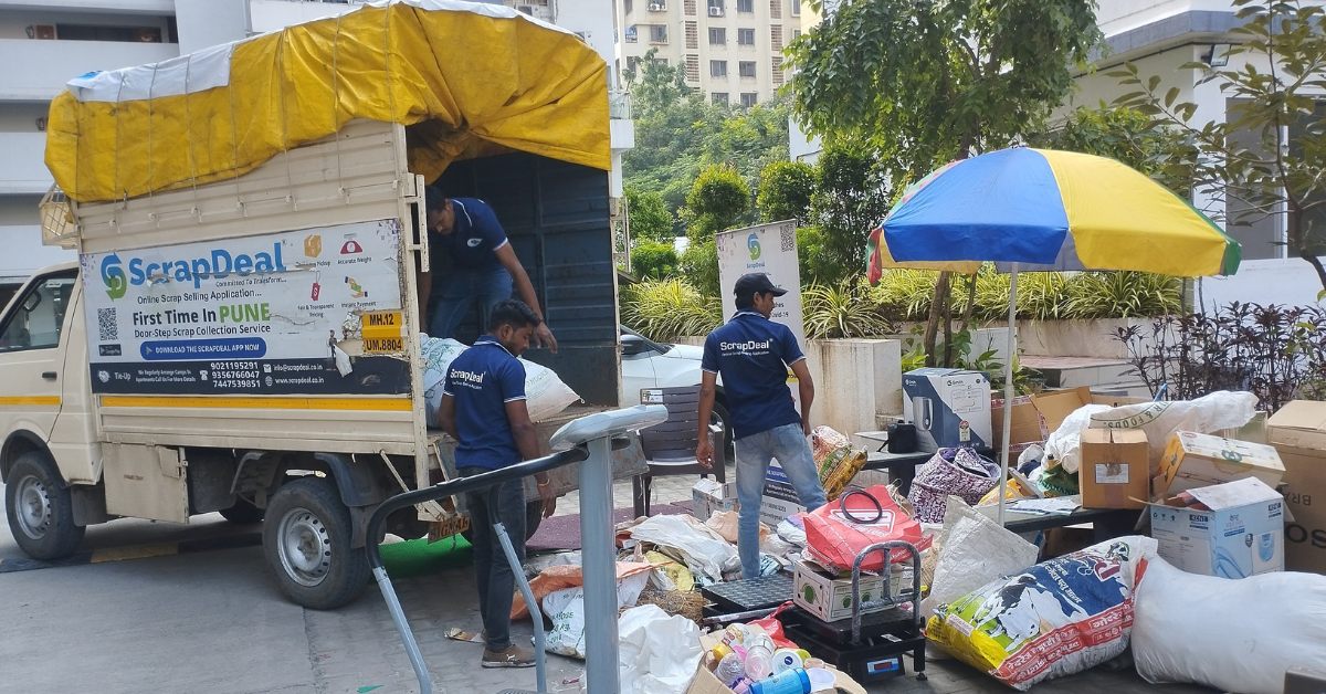 In 4 years, Scrapdeal has grown to a 4,000 sq. ft. warehouse, 30+ staff, and a fleet of collectors operating across Pune.