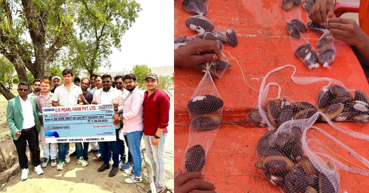 Gaurav ventured into freshwater pearl farming in a bid to do something unique.