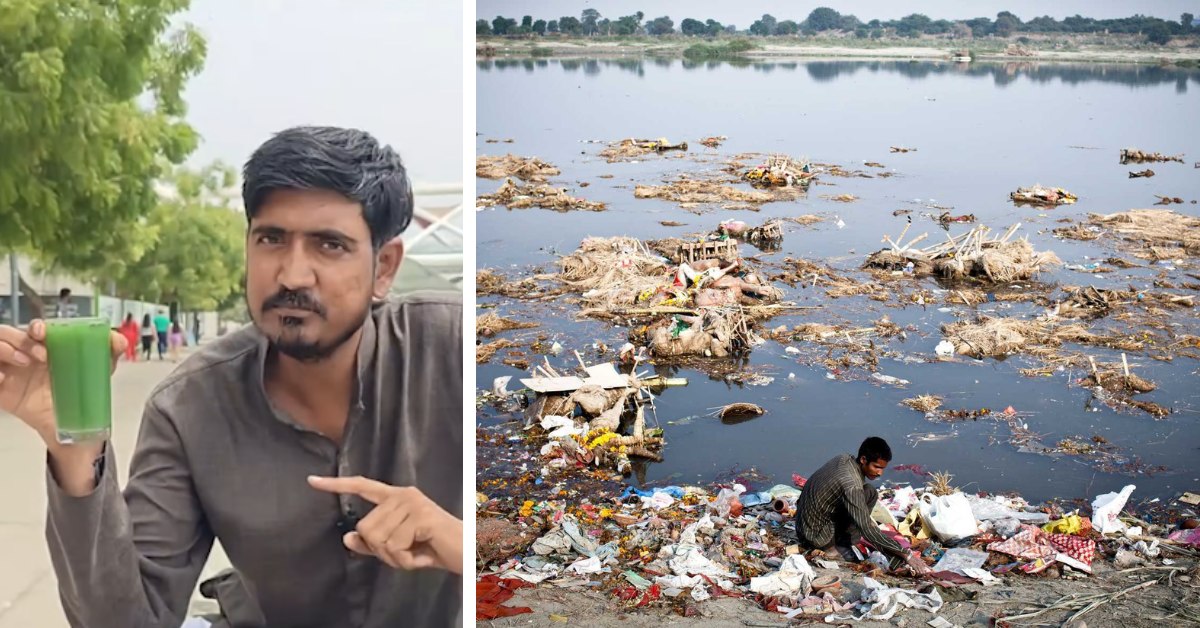 Every Sunday, Pankaj Kumar leads clean-up drives at Delhi’s Kalindi Kunj Ghat, removing tonnes of waste from the Yamuna’s banks.