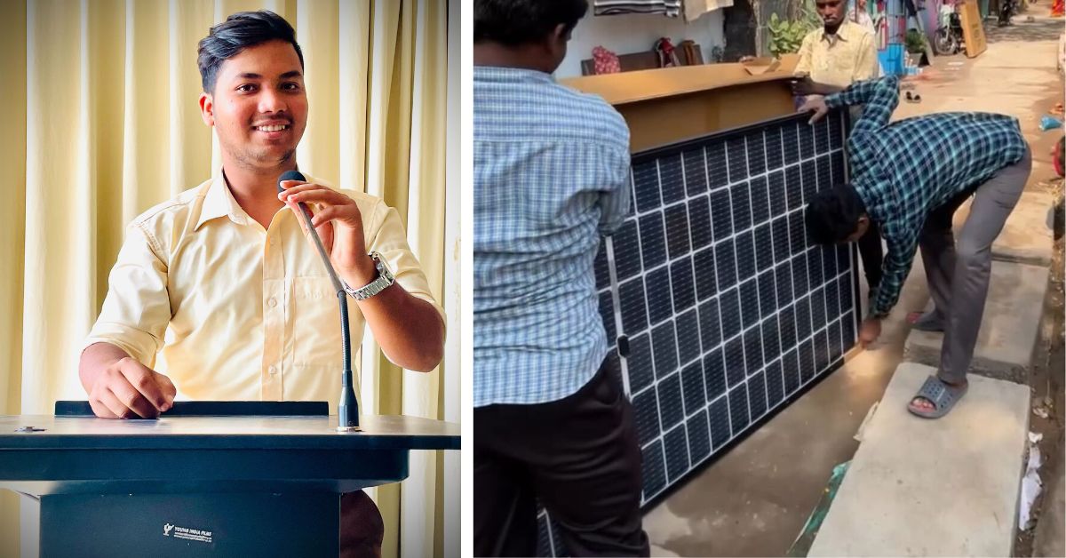 Salman Samal is a content creator who focuses on how solutions that locals are coming up with to tackle the effects of climate change 