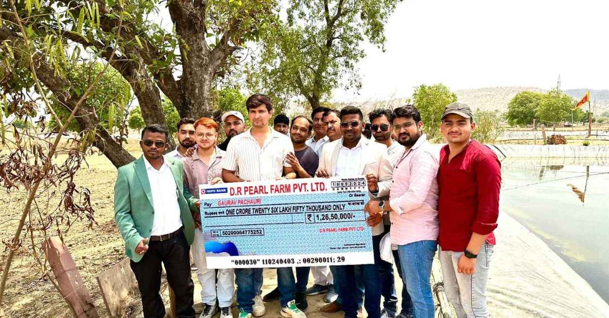 Gaurav along with other farmers made sales of Rs over 1.25 crore.