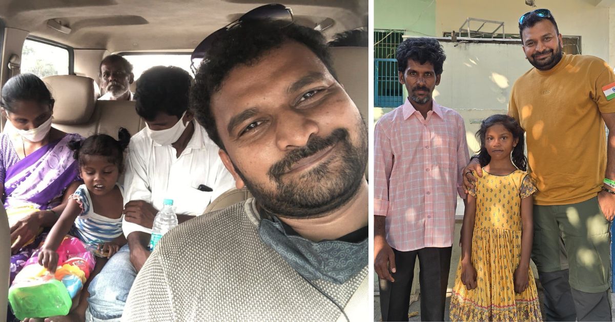 Sankalpana had a corrective surgery, funded by Joshuva, for the holes in her heart and since then has been healthy 