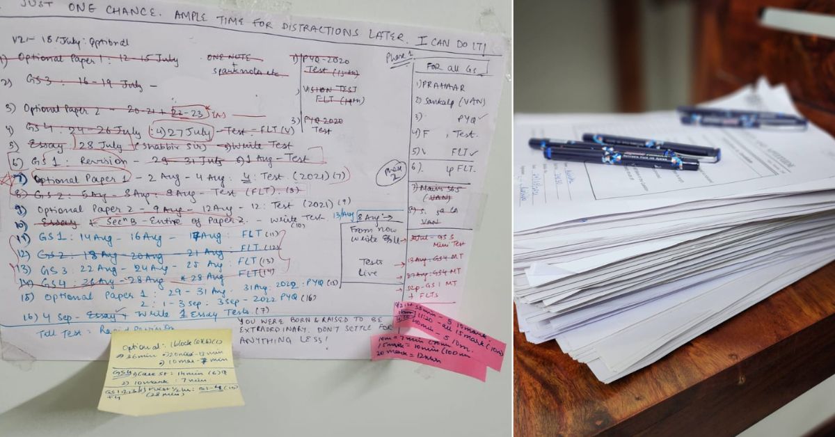 Rishika advises crafting a preparation plan as per personal routine and constraints, rather than copying someone else’s strategy blindly.