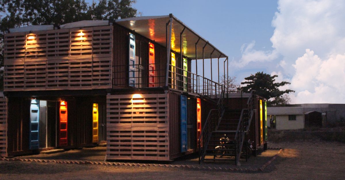 Buildings made with shipping containers make a good case for how sustainability does not have to come at the price of aesthetic 