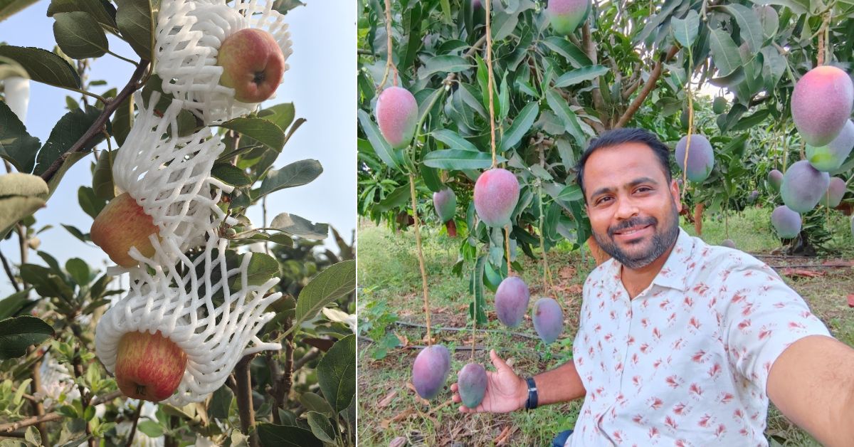 In 2017, Vikrant quit his desk job to return to his roots: farming.