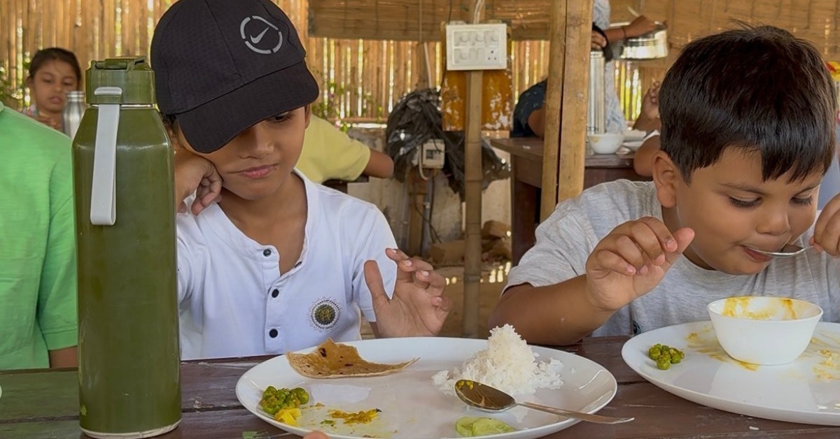 The children who attend the workshops understand the importance of mindful eating and follow the same at home