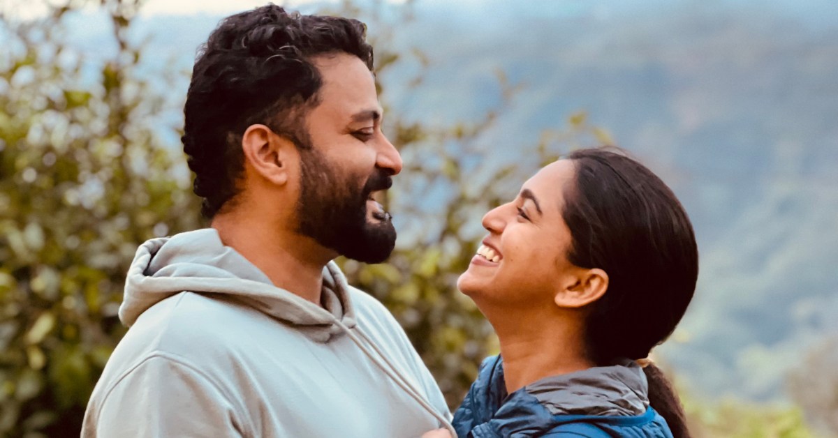 Swapnil and Mrunmayee met through a matrimonial site and bonded over their interest in living a sustainable life