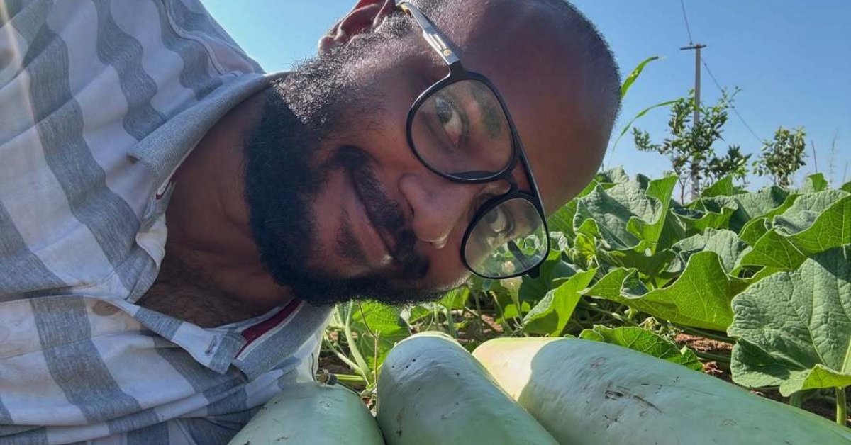 Abhishek grew all kinds of crops in his farm in a systematic way so that the plants could support each other
