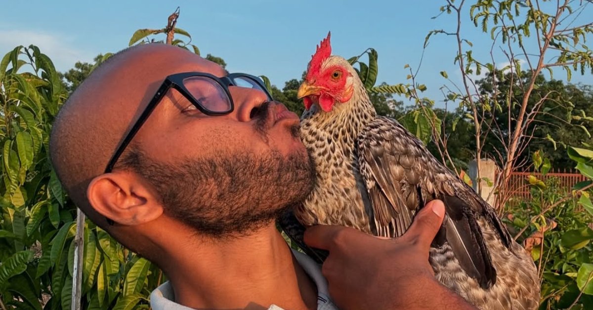 All of Abhishek's friends who had visited the farm were amazed by the way he grew his own food