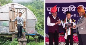 26-YO Nagaland Man Uses Trash & Bamboo To Build Low-Cost Solar Dryer For Farmers, Wins IARI Award