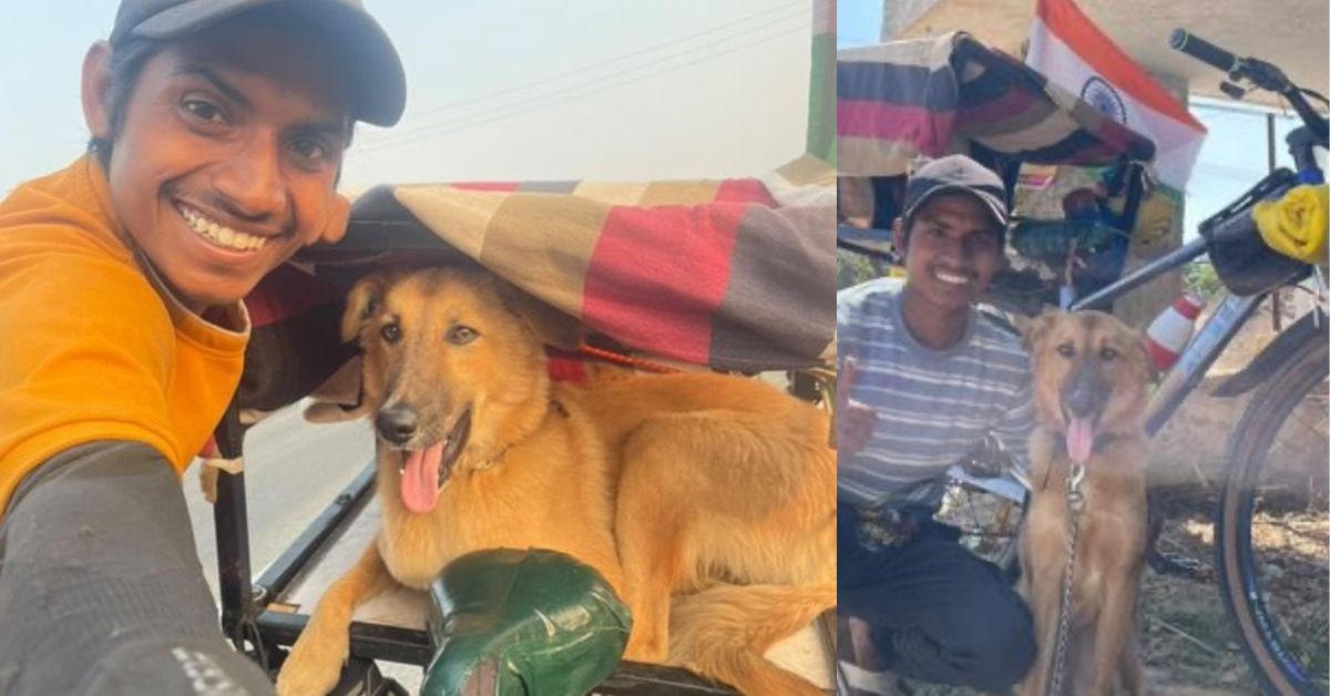 Sonu rescued injured Charlie during his journey.