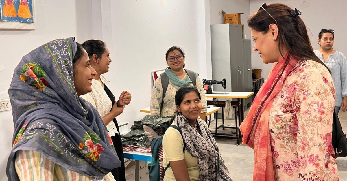 Dr Geetanjali Chopra does regular visits to keep the training centre up and running.