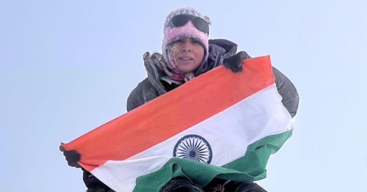 Bhawna has conquered the highest peak of Europe on Mount Elbrus, ascending to a height of 5642m (18510 ft) above sea level.