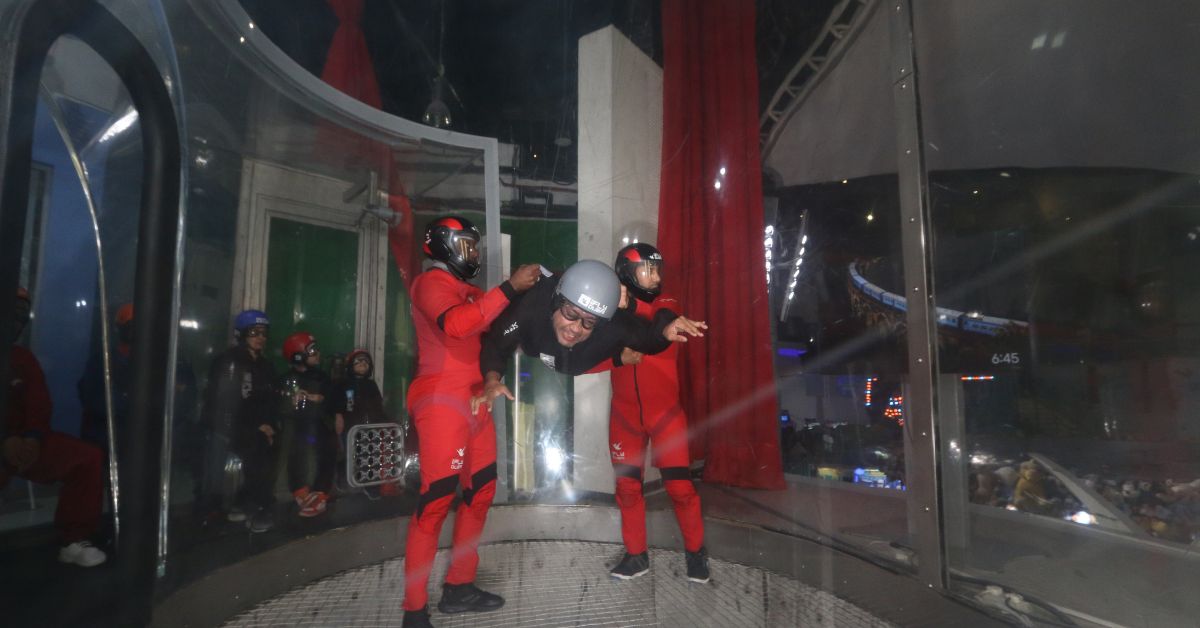 Vijay has Asia Book of Records, Limca Book of Records, and India Book of Records for performing the highest zipline by a person with locomotor disability