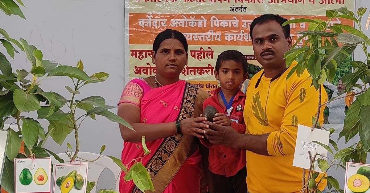 Parmeshwar uses cow dung manure and natural farming methods to keep his produce healthy