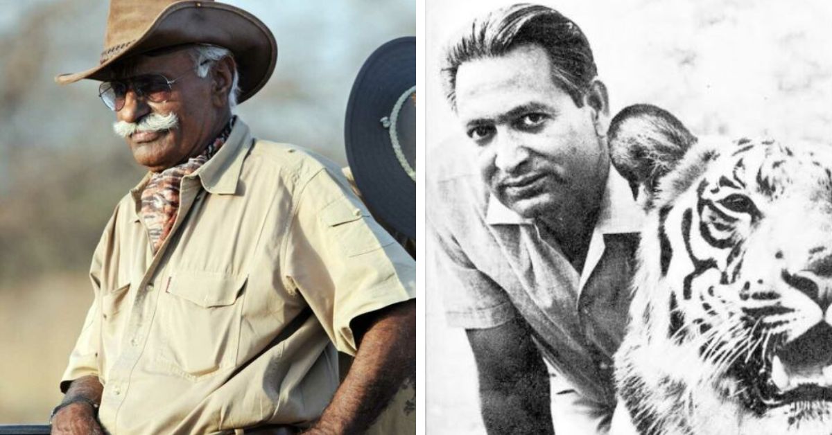 Fateh Singh Rathore (L) (Image courtesy Wikimedia Commons) and Kailash Sankhala (R) (Source: Amit Sankhala)