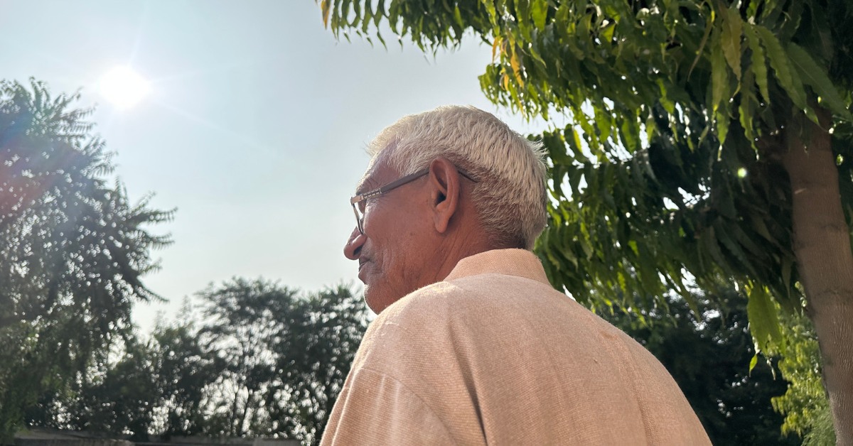 His one-litre water method relies on deep ploughing during the monsoon to trap soil moisture for months without irrigation.
